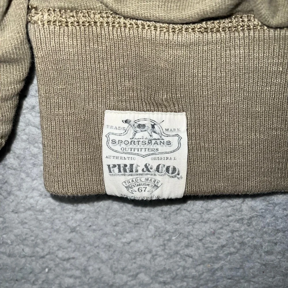 VTG Polo Ralph Lauren RRL Sweater Men XL Khaki Sportsman Outfitter Thermal Lined